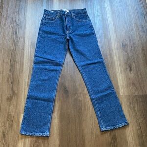 Reformation denim straight jeans